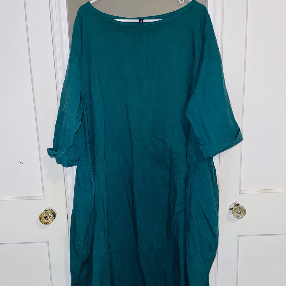 Romacci Oversized Linen Dress